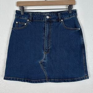 Pilcro Anthropologie Denim Mini Skirt Size 8
